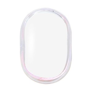 Magideal - Bolsa De Exhibición De Figuras Transparente, Bolsa De Exhibición De Muñecas Transparente De Pvc, Bolsa De Muñecas De Colección Con Cierre De Cremaller Rosa M