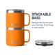 thumbnail image 2 of Taza YETI Rambler, apilable, 414 ml, con aislamiento al vacío, inoxidable, 2 of 8