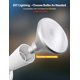 thumbnail image 2 of Luz Exterior con Sensor de Movimiento Onforu Twin PAR38 300W, 2 of 8