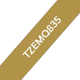 thumbnail image 5 of Etiquetas Brother TZe-MQ835 12mm Blanco Sobre Dorado, 5 of 5