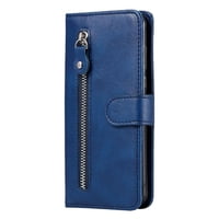 Gangxun - Funda Con Cremallera Para Samsung Galaxy S20 Fe 4G/5G, Carcasa Cartera De Cuero Pu Con Soporte Y Tarjetero