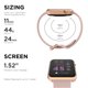 thumbnail image 2 of Monitor de frecuencia cardíaca Smartwatch iTouch Air 4, 2 of 7