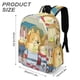 thumbnail image 3 of Perros en el Espacio-theme Backpack, Campus style schoolbag Bookbag with Adjustable Shoulder Straps And Large Zip Compartment, Unisex Travel Bags.42x30x15cm, 3 of 6