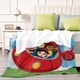 thumbnail image 4 of Pequeños Einsteins anti-pilling, suave, ligera, esponjosa y acogedora de lujo para hogar y cocina – Perfecta para niños y adultos,200x150cm, 4 of 6