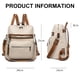 thumbnail image 2 of Mochila de moda para mujer, bolso multiusos, diseño convertible, bolso de hombro, bolso de viaje, 2 of 7