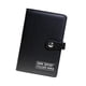 thumbnail image 4 of PU Cuero Noteber Binder Binder Recargable Presupuestos De Hojas Sueltas Binder Para Trabajo Viaje Negro, 4 of 5