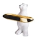 thumbnail image 4 of Resina Oso Polar Estatuilla Llave Bandeja De Almacenamiento Titular De La Decoración Del Porche Del Hogar Regalo, 4 of 5