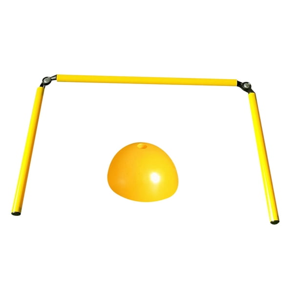 Postes De Entrenamiento De Agilidad Para Fútbol, juego De Postes De Agilidad Para Fútbol Para Actividades Al Aire Libre, 3 Secciones Con Base De Relleno