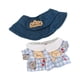 thumbnail image 2 of Sombrero Y Vestido Para Muñeca Con Colgante De 17 Cm, Ropa Para Muñeca Bonita, Juguete Para Niñas, Regalo Para Niñas, Sombrero Y Vestido Azules, 2 of 3