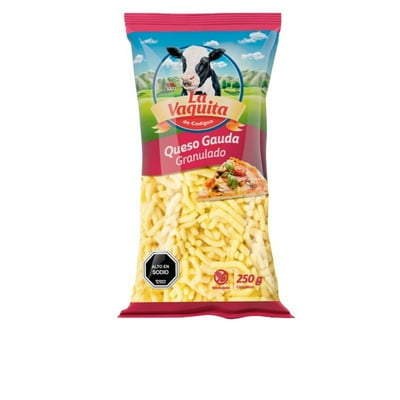 Queso Gauda Granulado 250 G La Vaquita