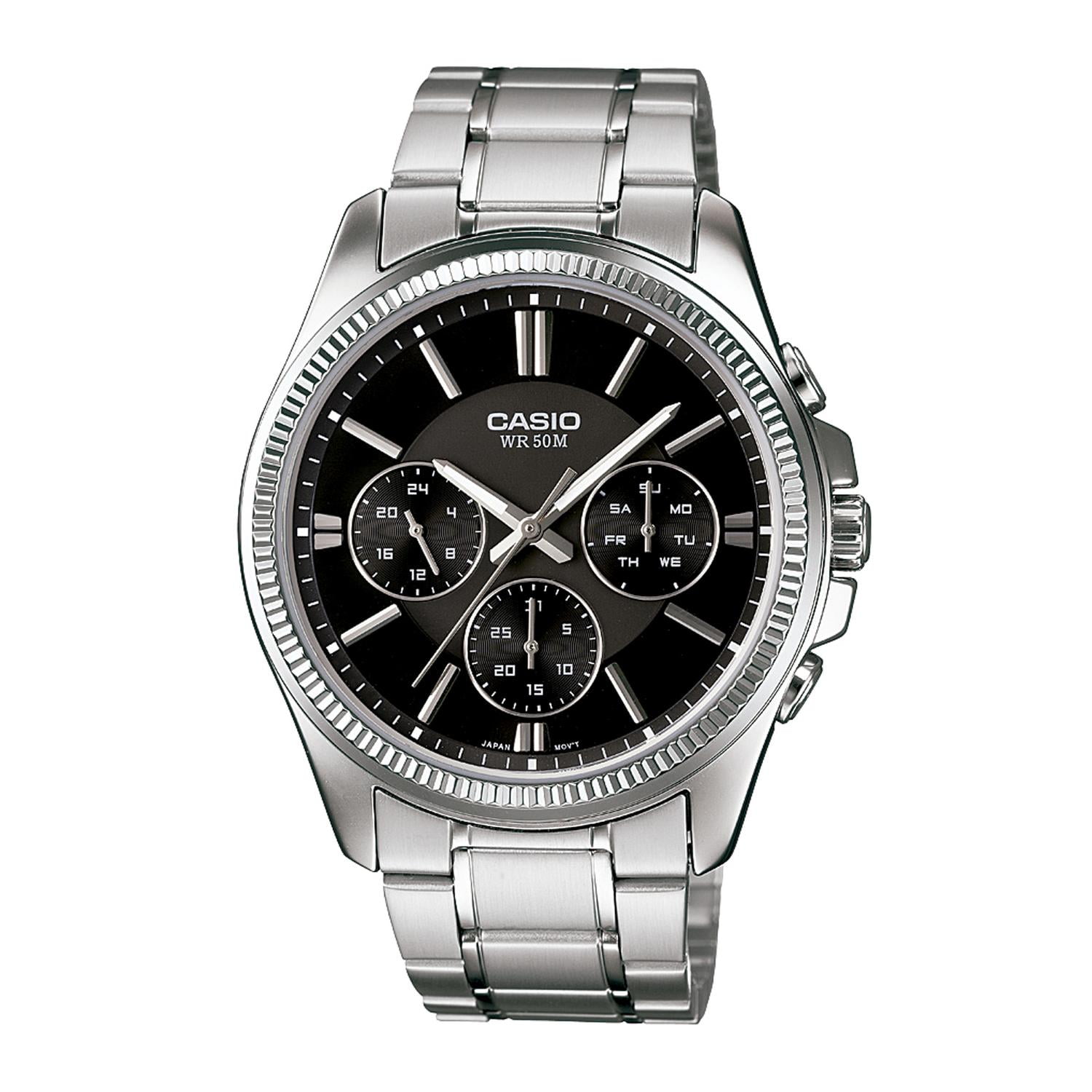 Reloj Casio Mtp-1375d-1avdf Acero Hombre Plateado Plateado