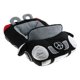 thumbnail image 3 of Forma del coche Cama para mascotas Casa peque?a Casa de perro y gato Cachorros suaves y suaves cachorros negro, 3 of 5
