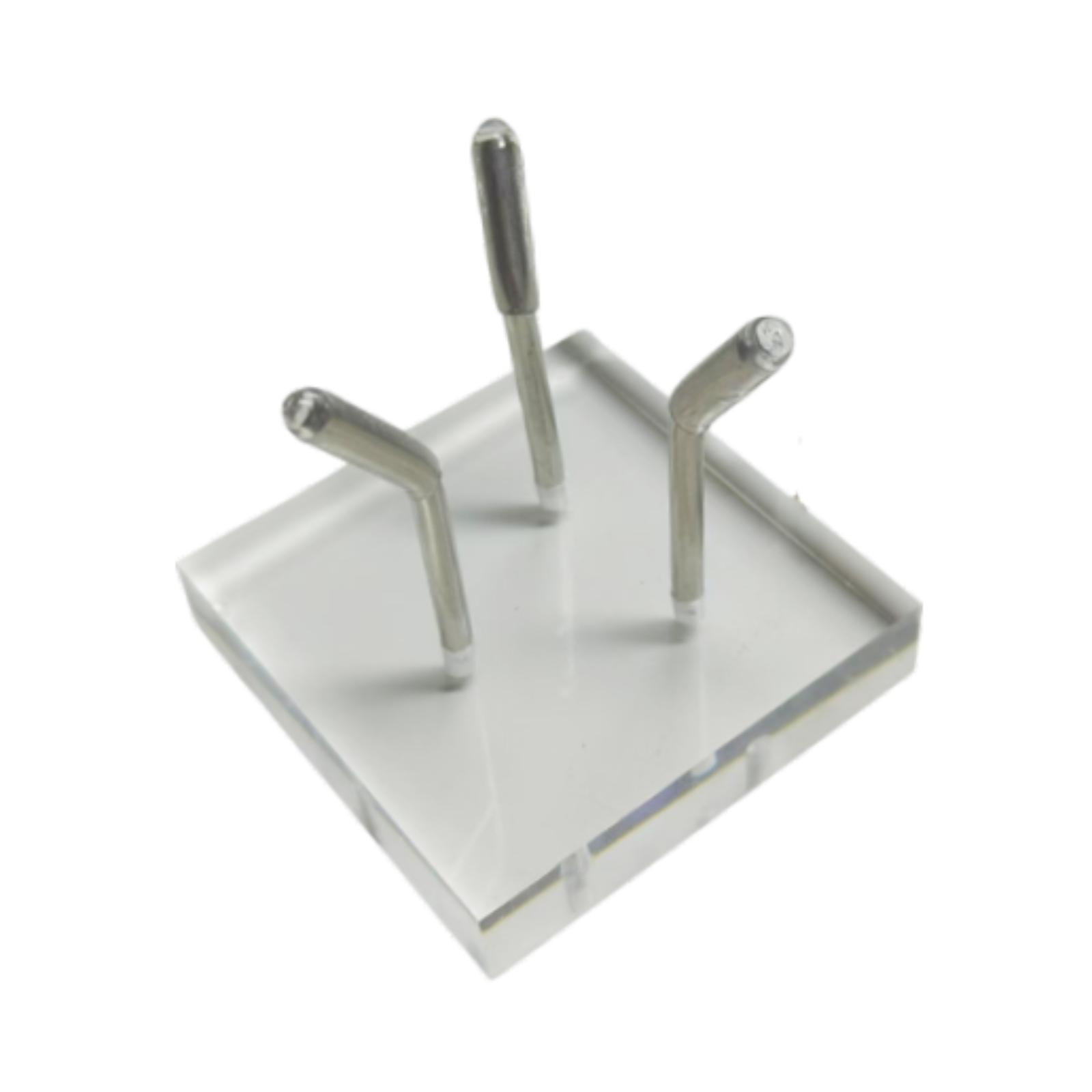 Magideal - Soporte De Pantalla De Brazo De Metal, Estante, Decoración Del Hogar Soporte De Pantalla Acrílica Para La Base De Acrílico Para Rocas Fósiles De Coral Estilo A