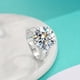 thumbnail image 4 of Men's Trendy Glamorous 925 Sterling Silver Ring, 10-carat Moissanite, Exquisite Men's Accessory Jewelry Ornament For Daily Wear For Banquet Party Holiday Birthday Wedding Anniversary Gift Souvenir, 4 of 4
