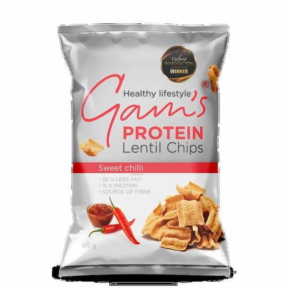 CHIPS DE PROTEINA 65GRS CHILI DULCE - GAM'S
