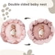 thumbnail image 5 of Baby Play Gym Mallify 5 en 1, grueso y de felpa con 6 juguetes, color rosa, 5 of 6