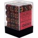 thumbnail image 1 of Bloque de dados Chessex Gemini 12 mm d6 negro-rojo dorado, 1 of 2