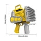 thumbnail image 2 of Juguete Lanza Burbujas 80 Agujeros Rapidos Amarillo Infnatil, 2 of 3