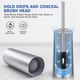 thumbnail image 5 of Juego de 2 escobillas de baño de acero inoxidable con soporte Wsedor Silver, 5 of 7