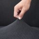 thumbnail image 3 of Silla Estirable Sofá Slipcover Poliéster Antideslizante Sofá Suave Cubierta De Sofá Protector De Muebles Lavables Para Niños (cubierta De Sofá Única Gris), 3 of 3