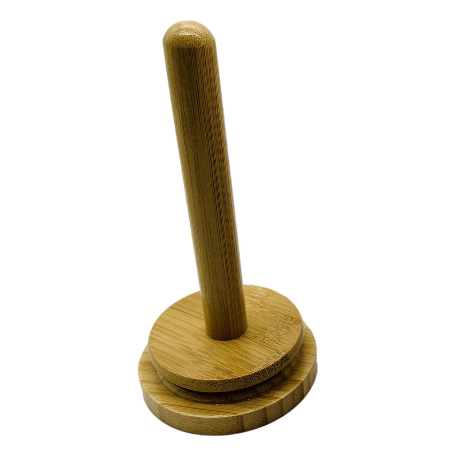 Bothyi - Soporte De Madera Para Hilo, Soporte Para Pañuelos, Estante Giratorio Para Almacenamiento De Hilo Para Ganchillo