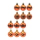 thumbnail image 4 of 12 Uds. Adornos De Bolas Colgantes Para árbol De Halloween Para árboles De Navidad De Acción De Gracias Hogar Naranja, 4 of 5