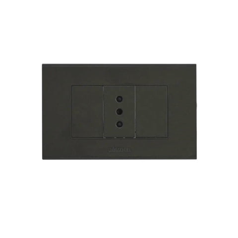 Art Dna - Enchufe Simple 10A Grafito C3-P06