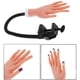 thumbnail image 4 of Mano para práctica de uñas, accesorio para exhibición de manicura, manos postizas flexibles y móviles para práctica de manicura, con 500 uñas postizas., 4 of 8