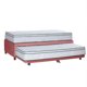 thumbnail image 1 of Cama Nido Zen Top Tela Palo Rosa 1.5 Plaza, 1 of 4