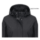thumbnail image 4 of Chaqueta Cortaviento Mujer con Capucha Ajustable y Cuello Alto, 4 of 7