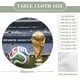 thumbnail image 2 of FIFA-theme Fitted Round Tablecloths Elastic Edged Table Covers Waterproof Table Cloth for Kitchen Holiday Party Tables Decor 150cm, 2 of 6