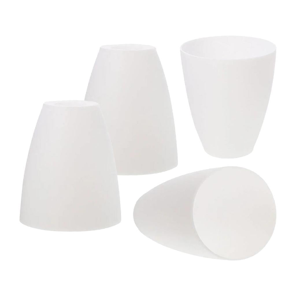 Magideal - 4x Lámpara Colgante, Cubierta De Bombilla, Accesorios De Iluminación, Cubierta De Lámpara Nórdica, Cubierta De Lámpara Colgante Para Adorno De Comedor