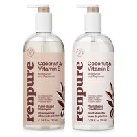 Set De Champú Y Acondicionador Renpure Coco Y Vitamina E 720Ml