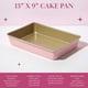 thumbnail image 2 of Bakeware Paris Hilton, antiadherente, acero al carbono, 33 x 23 cm, color rosa, 2 of 3
