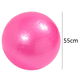 thumbnail image 2 of Pelota de ejercicio, pelota de equilibrio con bomba para yoga, pilates, estiramientos, fitness, gimnasio en casa, entrenamiento., 2 of 5