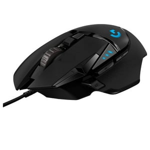 Logitech - Mouse Gamer Alambrico Usb 11 Botones Rgb Hero G502