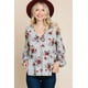 thumbnail image 5 of Top Babydoll con Estampado Floral Hacci y Mangas Elásticas, 5 of 5