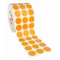 Ink & Paper - Etiquetas Naranja Autoadhesivas Circulares Colores 30 Mm 1000 Unidades