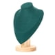 thumbnail image 3 of Soporte De Exhibición De Joyas Organizador Soporte De Cadena De Busto De Madera Verde M, 3 of 5