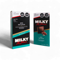 Chocolates La Ibérica - Pack X 6 Chocolate En Barra Milky S/Azucar Pecanas 100G La Ibérica