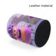 thumbnail image 4 of Producciones de Sueños-theme Cylinder Pen Holder Pencil Organizer with Flannel Lining PVC Leather Material Cardboard Base for study work 10*8CM, 4 of 6