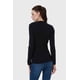 thumbnail image 3 of Polera Mujer Aplicación Cuello Negro, 3 of 4