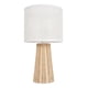 thumbnail image 1 of Lampara De Velador Lampara De Mesa Base Bambu Beige, 1 of 4