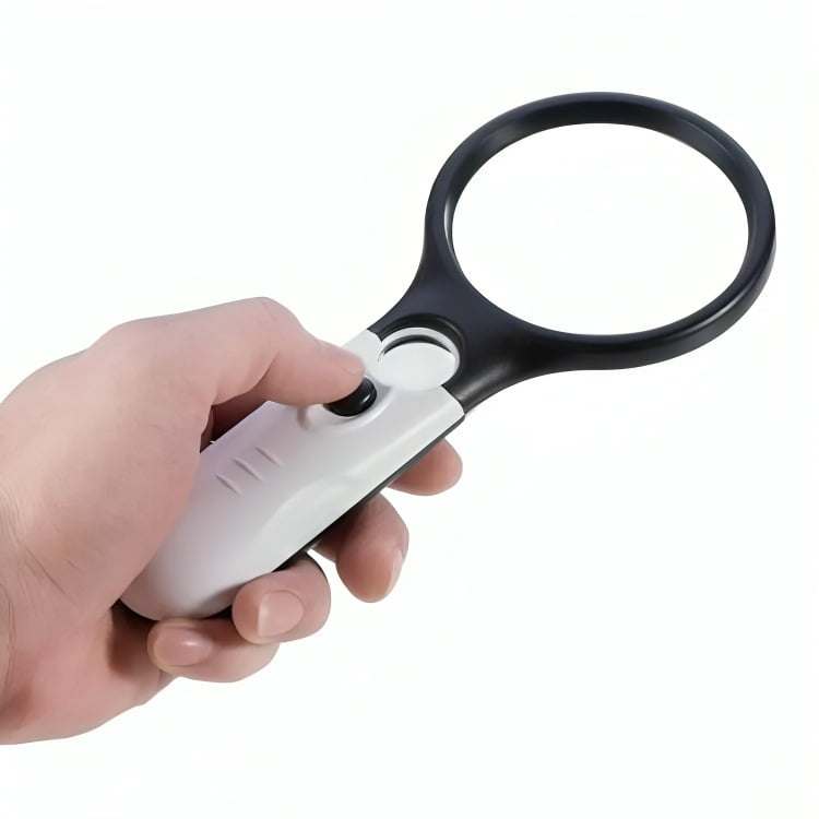 Genérico - Lupa De Lectura Con Iluminación Led Con Luz Uv