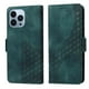 thumbnail image 2 of Carcasa FOXDOCK iPhone 12 Pro Max de cuero PU, diseño acolchado clásico, protección contra caídas y rayones, 2 of 5