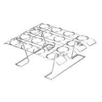 Bothyi - 16 Ranuras Para Cocinar Pasteles Decoración Pastelería Bandeja Waffle Cono Soporte Para Reunión