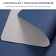 thumbnail image 3 of Set 4 Individuales Ecocuero Impermeables Antimanchas Reversibles Gris Azul, 3 of 9