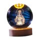 thumbnail image 1 of Luz De Noche De Bola Transparente, Adorno De Mesa Novedoso Para Escritorio, Dormitorio, Regalo De Cumplea?os Para Mujeres, 1 of 5