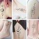 thumbnail image 2 of 10 Sheets Temporary Tattoos , Line Drawing Simple Artistic Pattern , Long Lasting Waterproof And Sweat Proof For 3~ 6 Days Tattoo Stickers, 2 of 2
