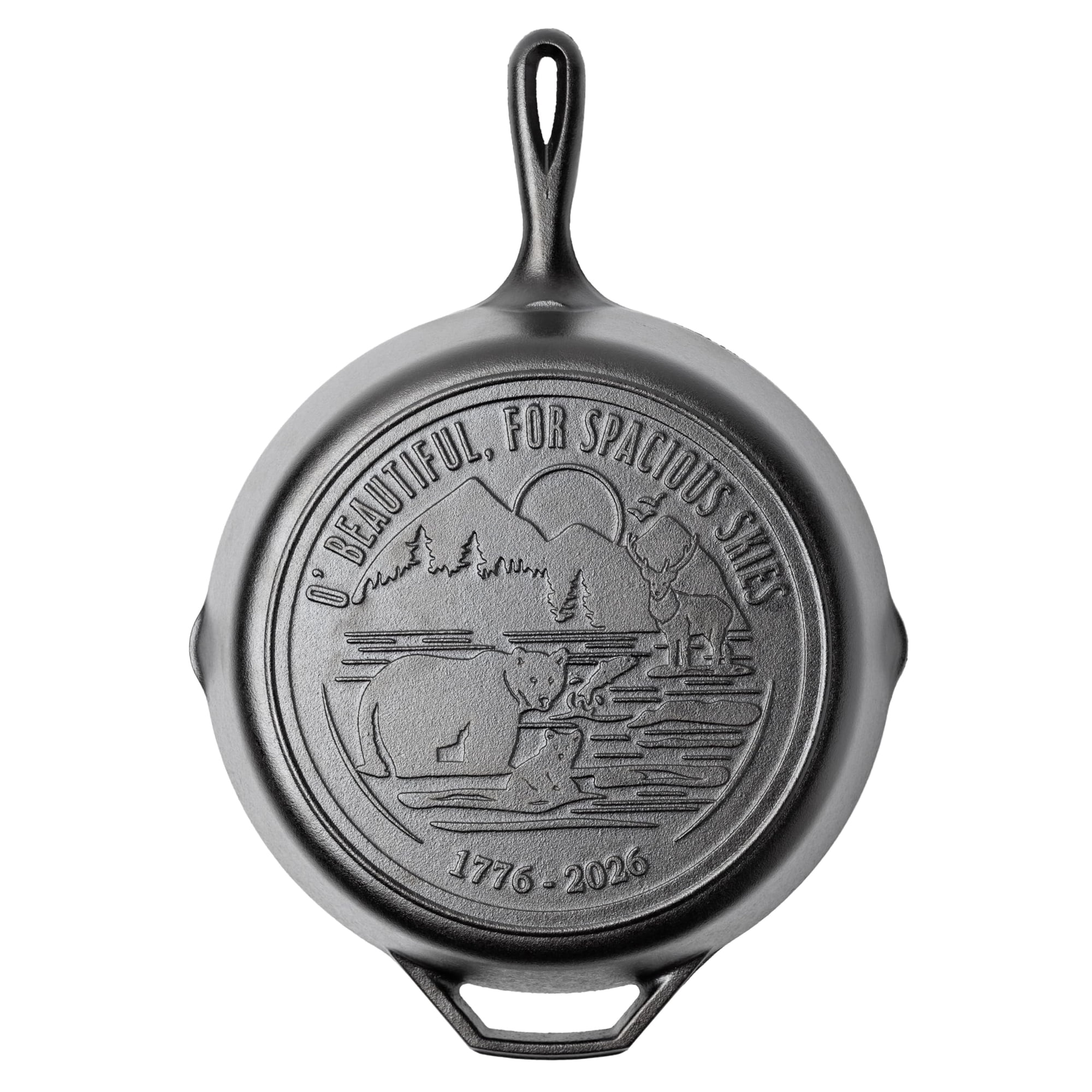 Sartén De Hierro Fundido Lodge De 30 Cm, Precurada, Apta Para Horno
